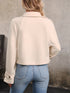 'Lauren' Button Up Jacket - Celes Fashion